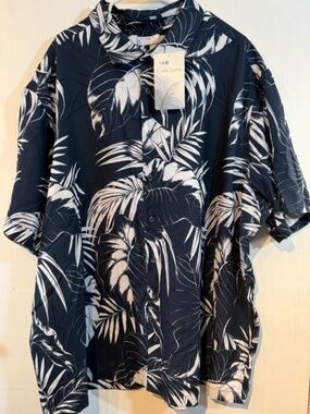 Cafe Luna Men's Short Sleeve Shirt 3XL_NWT